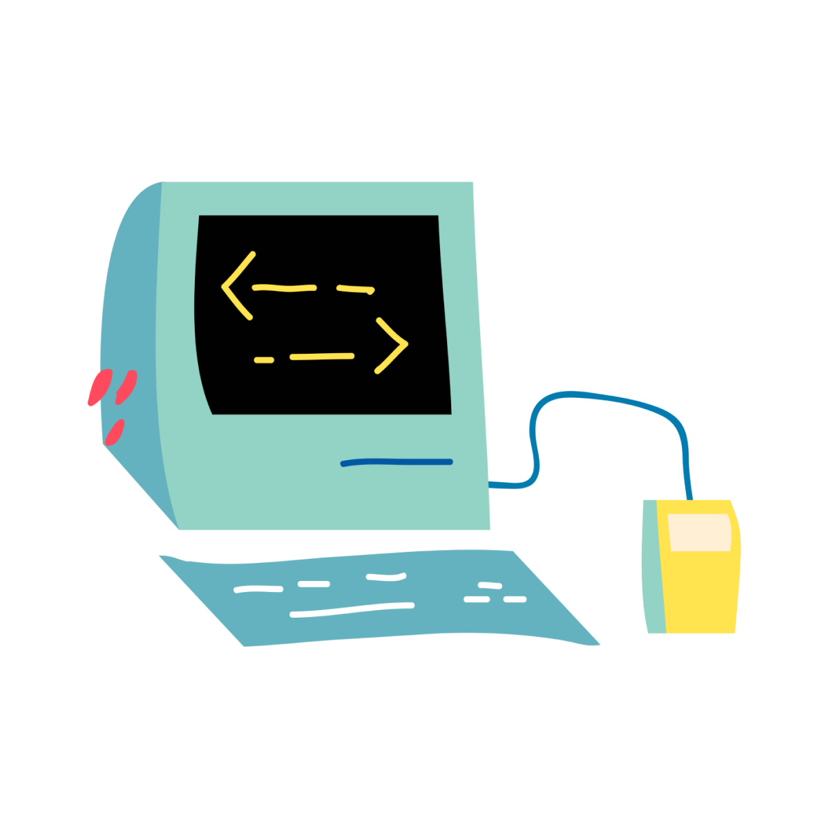 desktop illustration